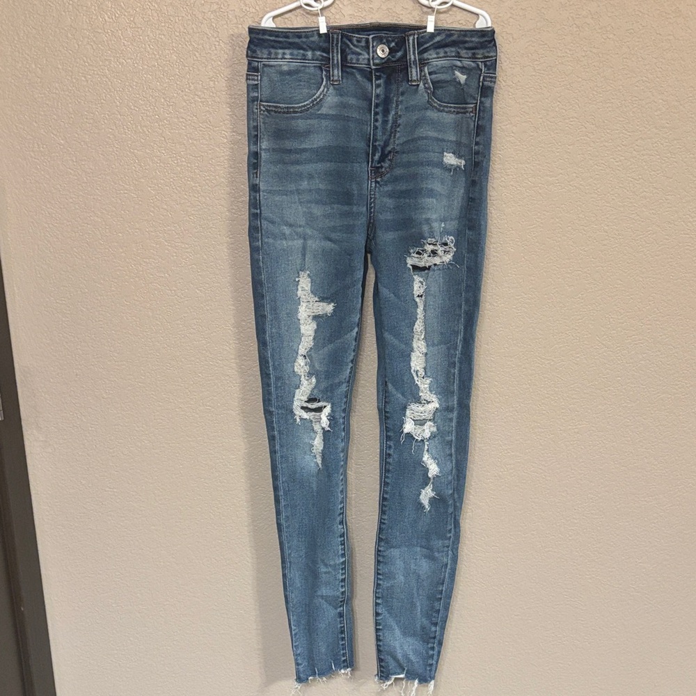 American Eagle Outfitters Ripped Skinny Jeans